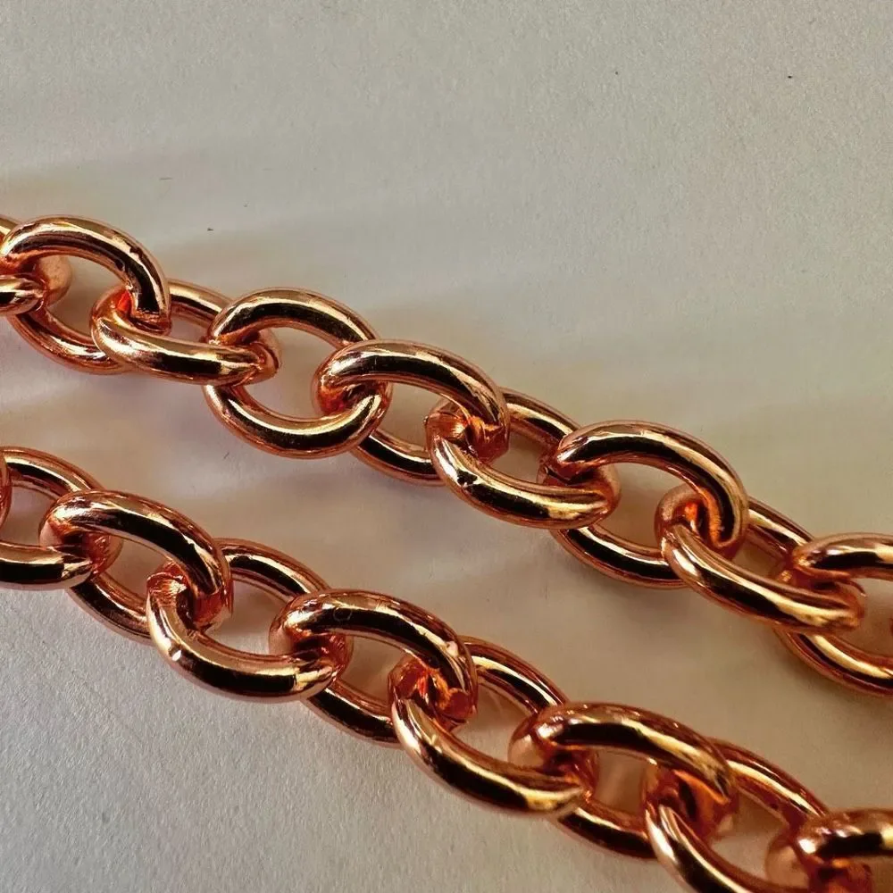 G by Guess rose gold heart toggle necklace